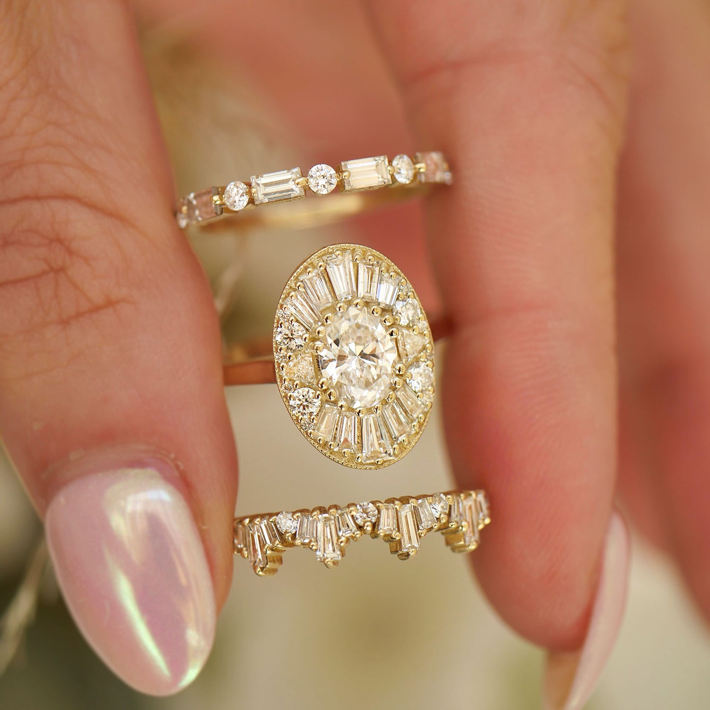 1ct Trillion Cut Diamond Bypass Engagement Ring – Elite Fine Jewelers