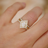 Oval Brilliant Cut Diamond Shape Mosaic Ring