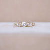 Tapered Confetti Diamond Mosaic Ring