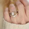 Cobblestone Diamond Mosaic Contour Band