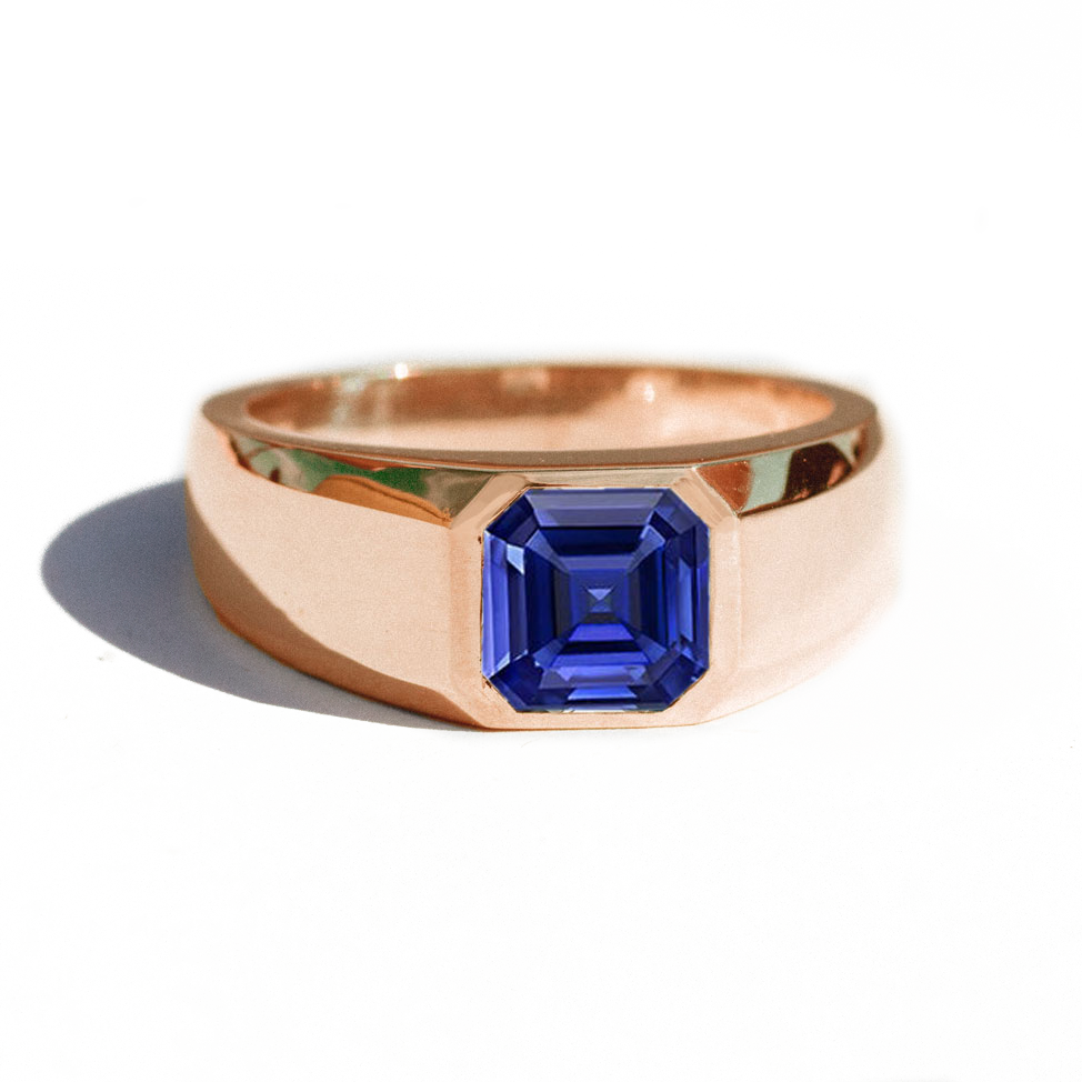 Mens 2025 sapphire rings