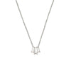 Baguette Diamond Mosaic Pendant