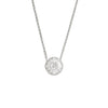 Pear & Round Brilliant Cut Diamond Mosaic Pendant