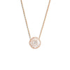 Pear & Round Brilliant Cut Diamond Mosaic Pendant