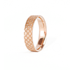 6mm Deco Antique Star Ring