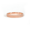 3mm Wheat Engraved Ring