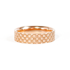 6mm Deco Antique Star Ring
