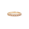 2mm Notched Deco Diamond Eternity Ring