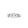 Half Moon Lace Sapphire & Diamond Mosaic Band
