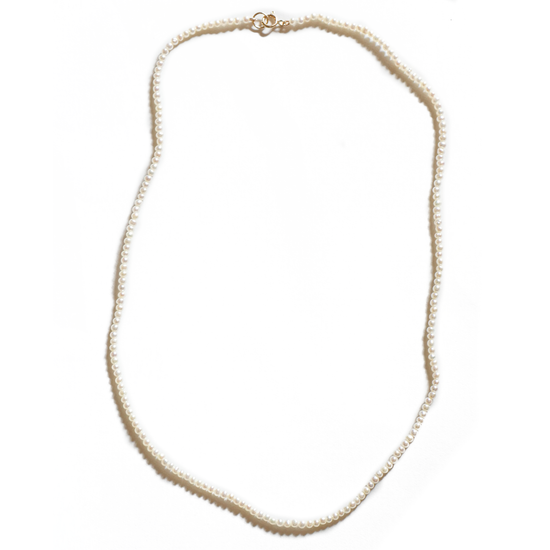 Gold Seed Pearl Necklace | Berlinger Jewelry