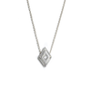 Engraved Diamond Pendant