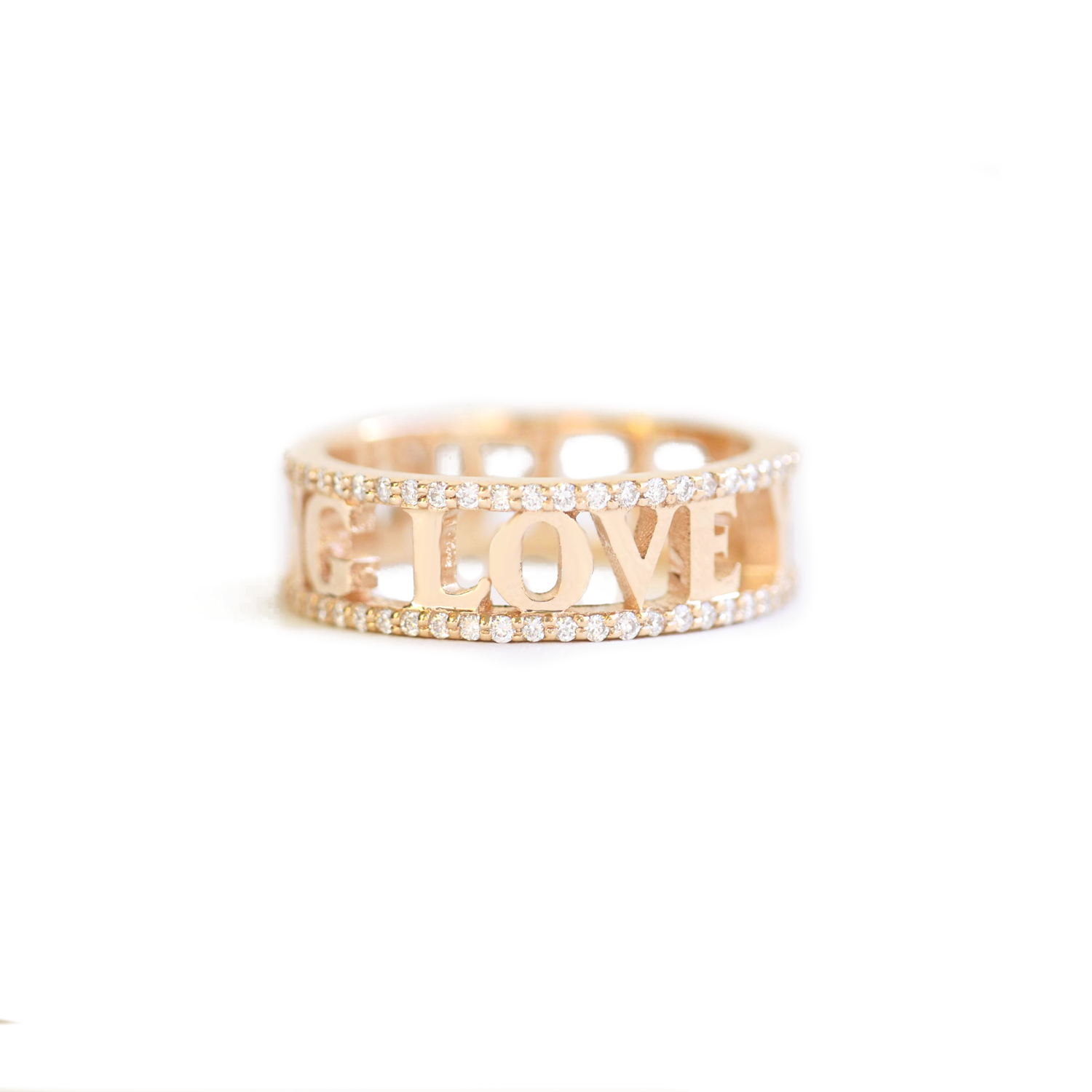 I FUCKING LOVE YOU Diamond Ring