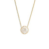 Pear & Round Brilliant Cut Diamond Mosaic Pendant