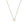 Baguette Diamond Mosaic Pendant